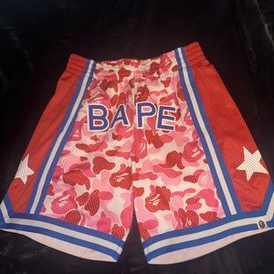 Bape Basketball Shorts
